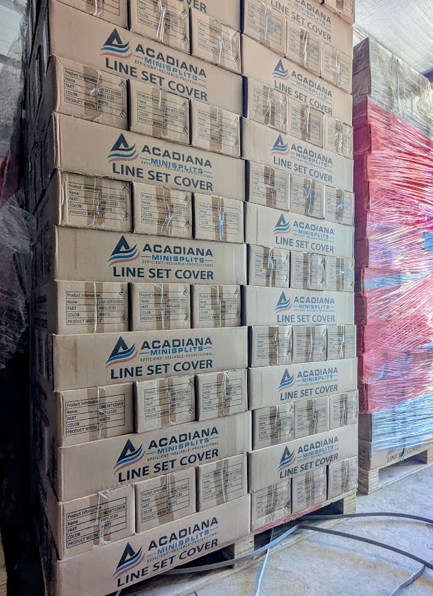 Acadiana Mini Splits lineset cover kits